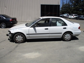 1993 HONDA CIVIC DX WHITE 4DR 1.5L MT A16419